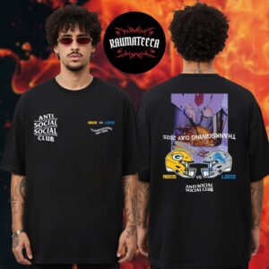 ASSC x NFL Thanksgiving Day 2025 Green Bay Packers Vs Detroit Lions Two Sided Unisex T-Shirt