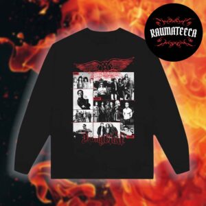 Aerosmith & Yungblud Complex LA Pop Up Shop One More Time Collage Longsleeve