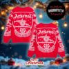 Arsenal Crest Ugly Christmas Sweater