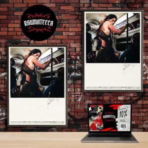 Caroline Polachek Merch Signed Everasking Edition Bach Cover Poster