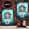 Gotham FC Becoming 2025 NWSL Champions Home Decor Poster Canvas