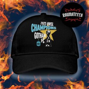 Gotham FC Merch 2025 NWSL Champions Trophy Classic Cap Hat Snapback