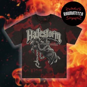 Halestorm Merch Claw Everest Crystal Dye T-Shirt