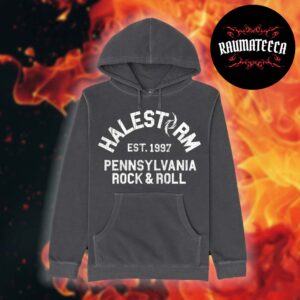 Halestorm Merch Pennsylvania Rock & Roll Pullover HoodieShirt