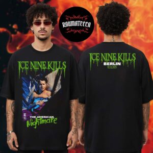 Ice Nine Kills Merch A Work Of Art Pop Up Store Berlin On December 2 2025 Two Sided Unisex T-Shirt