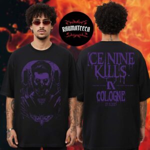 Ice Nine Kills Merch A Work Of Art Pop Up Store Cologne On November 27 2025 Two Sided Unisex T-Shirt