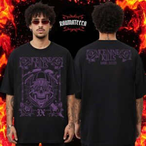 Ice Nine Kills Merch A Work Of Art Pop Up Store Hamburg On December 4 2025 Two Sided Unisex T-Shirt