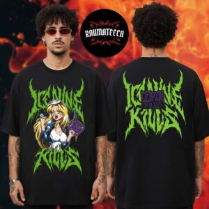 Ice Nine Kills Merch A Work Of Art Pop Up Store Leipzig On November 30 2025 Two Sided Unisex T-Shirt