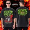 Ice Nine Kills Merch A Work Of Art Pop Up Store Manchester On December 8 2025 Two Sided Washed T-Shirt
