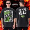 Ice Nine Kills Merch A Work Of Art Pop Up Store Leipzig On November 30 2025 Two Sided Washed T-Shirt Ice Nine Kills Merch A Work Of Art Pop Up Store Leipzig On November 30 2025 Two Sided Washed T-Shirt