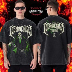 Ice Nine Kills Merch A Work Of Art Pop Up Store Tilburg On December 5 2025 Two Sided Washed T-Shirt