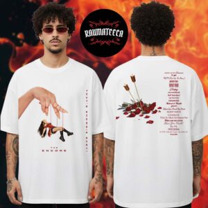 JADE That Showbiz Baby The Encore Album Track List Released On December 5 2025 Two Sided Unisex T-Shirt