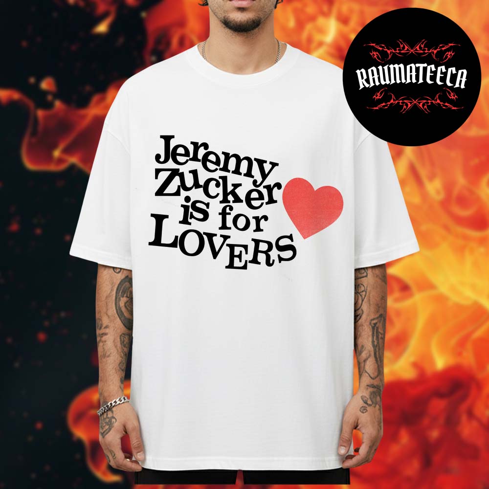 Jeremy Zucker Merch Jersey Is For Lovers White Unisex T-Shirt