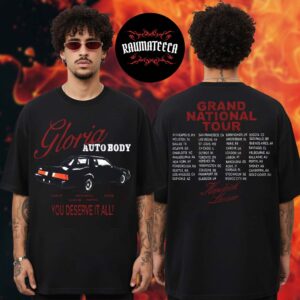 Kendrick Lamar Merch Grand National Tour You Deserve It All Two Sided Unisex T-Shirt