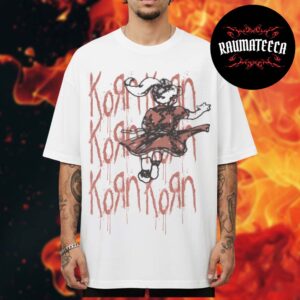 Korn Merch Follow the Leader Logo Drip Unisex T-Shirt