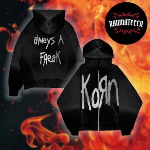 Korn Merch Freak Zip Up Hoodie