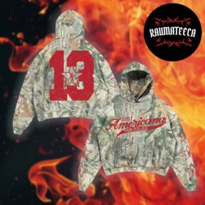 MGK Lost Americana Tour Merch Thirteen Camo HoodieShirt