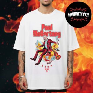 Paul McCartney Merch Got Back 2025 Tour Chicago IL On November 24 25 2025 Unisex T-Shirt