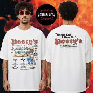 Post Malone Merch Lead A Horse To Posty’s Two Sided Unisex T-Shirt