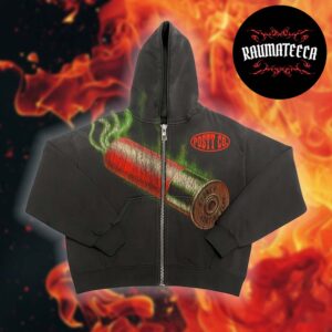 Post Malone Merch Stoney Hunting Club Zip Up Hoodie