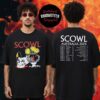 Scowl Merch Australia 2025 Logo Two Sided Unisex T-Shirt