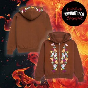 Taylor Swift Merch Holiday 2025 The Eras Tour Acoustic Piano Zip Up Hoodie