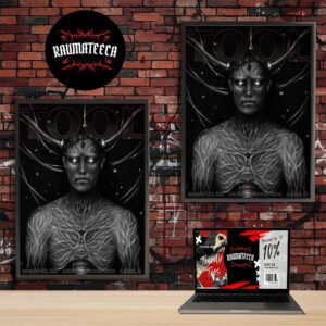 Tool Band Poster Show At Adelaide Entertainment Centre In Adelaide AU On November 29 2025 Home Decor Poster Canvas