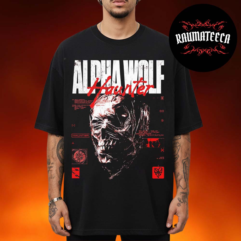 Alpha Wolf Merch Good Thing Festival 2025 Haunter Unisex T-Shirt Alpha Wolf Merch Good Thing Festival 2025 Haunter Unisex T-Shirt