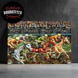 Billy Strings Full Combined Poster Show Art By Miles Tsang At KFC Yum Center In Louisville KY On December 5 6 2025 Home Decor Poster Canvas
