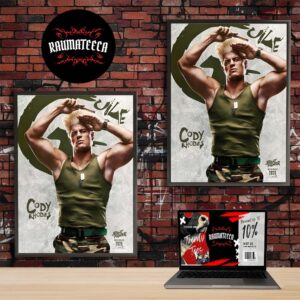 Cody Rhodes Street Fighter Live Action Home Decor Poster Canvas