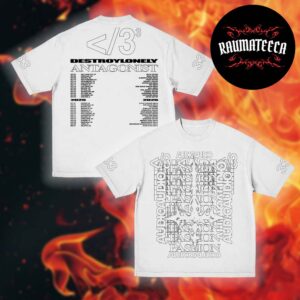 Destroy Lonely Merch Antagonist Tour 2.0 Cyber Spam Unisex T-Shirt