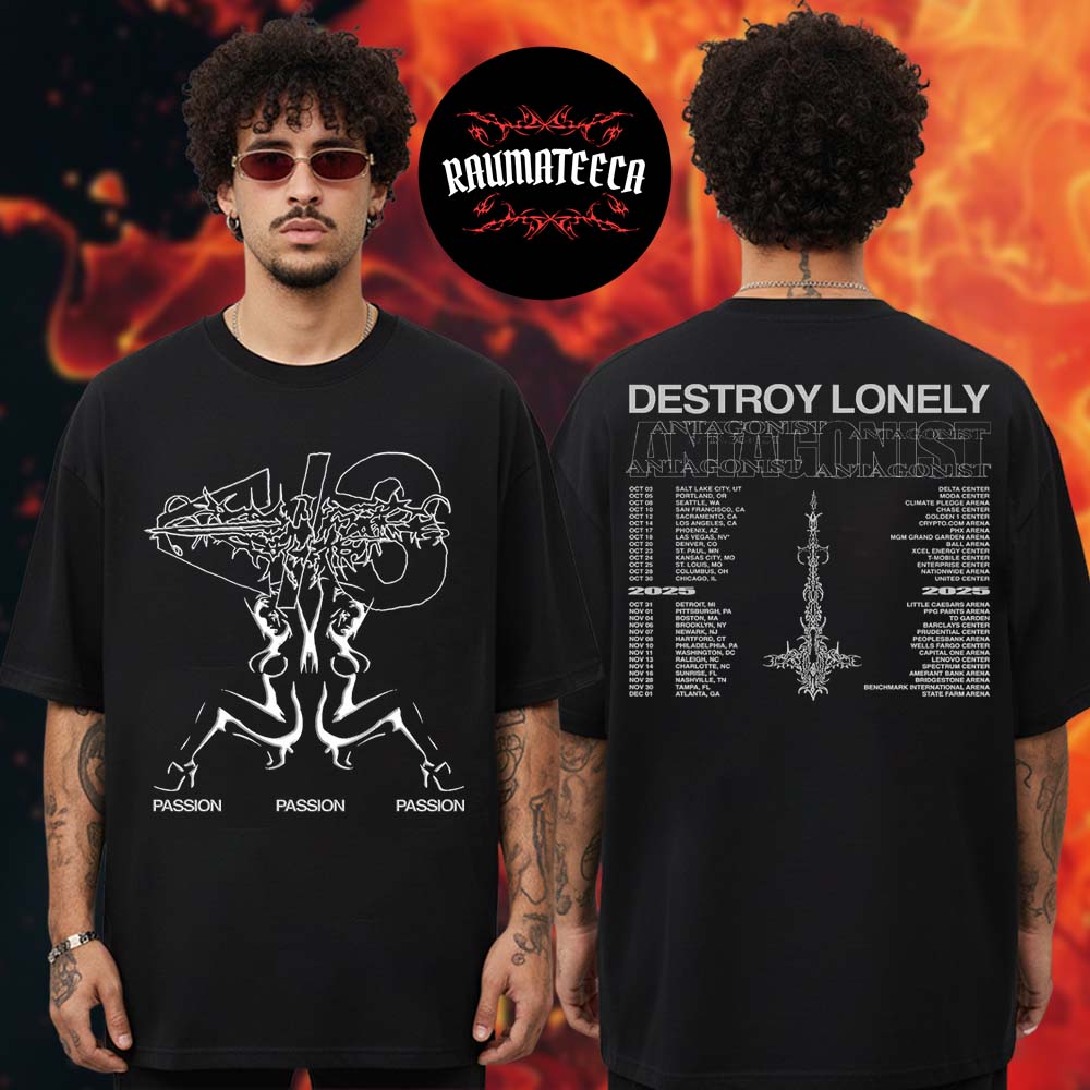 Destroy Lonely Merch Antagonist Tour 2.0 Mirror Girls Unisex T-Shirt Destroy Lonely Merch Antagonist Tour 2.0 Mirror Girls Unisex T-Shirt
