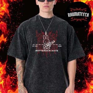 Distant Merch Collection Deathcore Miffy Washed T-Shirt
