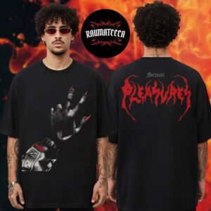 Fortnite x Pleasures Merch Collection Blood Oath Graphic Two Sided Unisex T-Shirt