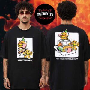Fortnite x VANDYTHEPINK Merch Collection Snack Truck Black Two Sided Unisex T-Shirt