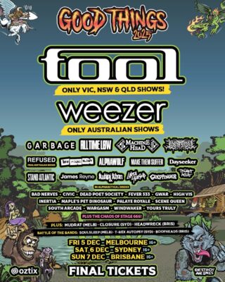 Good Things Festival 2025 Australian Shows