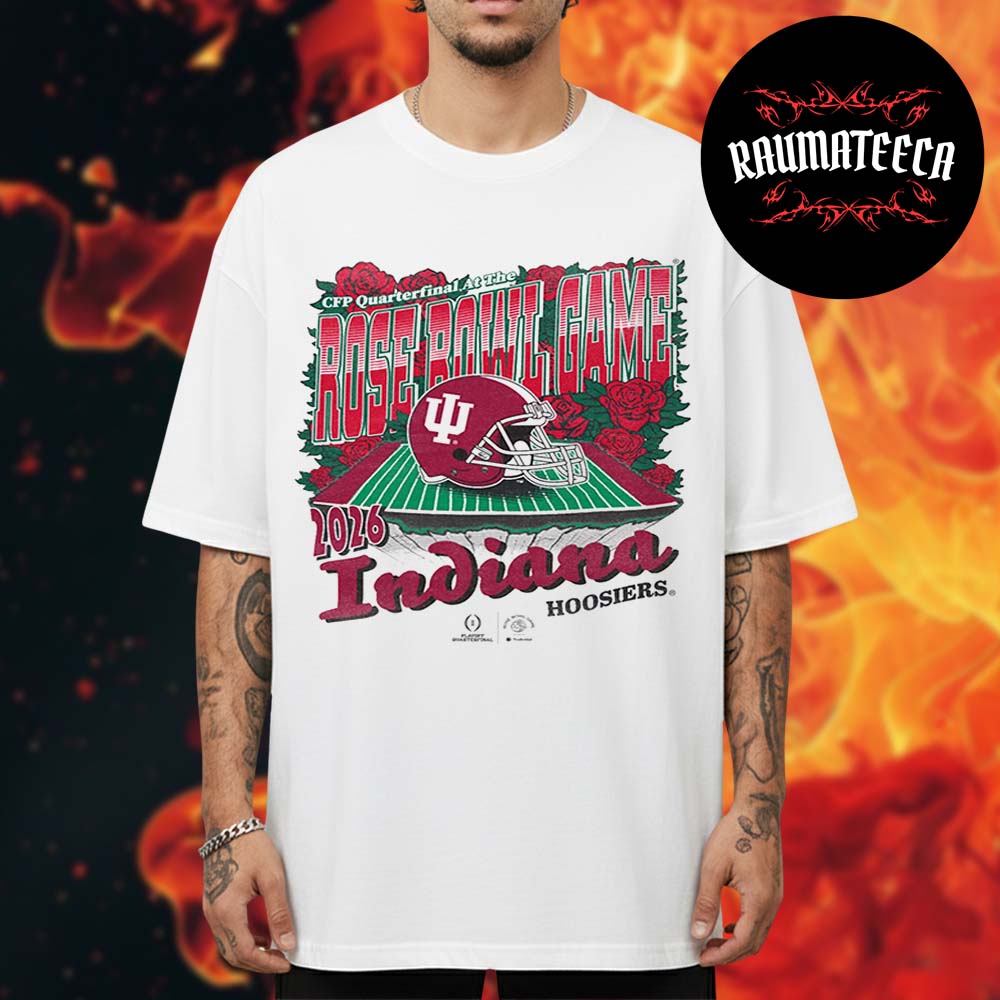 Indiana Hoosiers IU Rose Bowl Collection Merch Rose Bowl Game Unisex T-Shirt Indiana Hoosiers IU Rose Bowl Collection Merch Rose Bowl Game Unisex T-Shirt