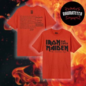 Iron Maiden Merch Soundhouse Tapes Two Sided Unisex T-Shirt