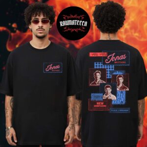 Jonas Brothers Greetings From Your Hometown Manchester NH Two Sided Unisex T-Shirt