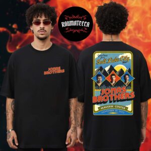 Jonas Brothers Greetings From Your Hometown Salt Lake City Two Sided Unisex T-Shirt