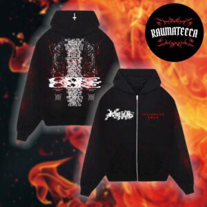 Ken Carson Merch Antagonist Tour 2.0 XTagonist Zip Hoodie Shirt