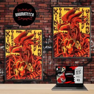 King Gizzard And Lizard Wizard Poster Two Shows At Sidney Meyer Music Bowl In Melbourne AU On December 12 13 2025 Home Decor Poster Canvas