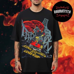 King Gizzard And The Lizard Wizard Poster Show At Princess Theatre In Brisbane AU On December 9 10 2025 Unisex T-Shirt