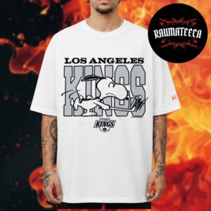 LA Kings x Homage Peanuts Collection Merch Snoppy 25 SS Unisex T-Shirt