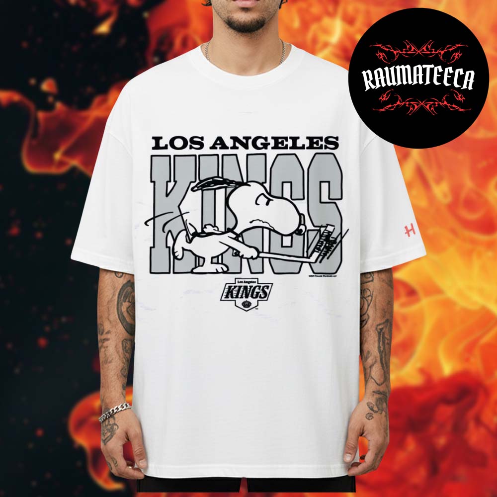 LA Kings x Homage Peanuts Collection Merch Snoppy 25 SS Unisex T-Shirt LA Kings x Homage Peanuts Collection Merch Snoppy 25 SS Unisex T-Shirt