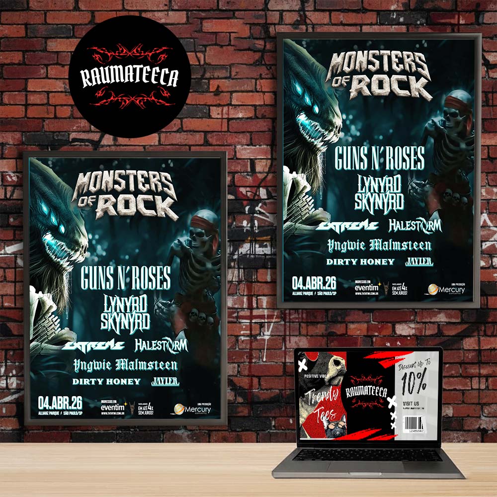 Monster Of Rock Poster Festival Lineup On April 4 2026 Home Decor Poster Canvas Monster Of Rock Poster Festival Lineup On April 4 2026 Home Decor Poster Canvas