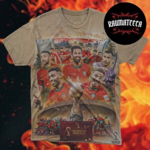 Morocco Are The FIFA Arab Cup Champions Unisex T-Shirt