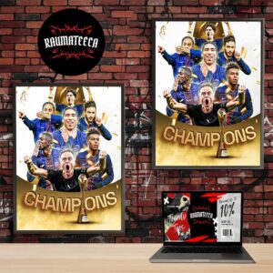PSG Are 2025 Intercontinental Cup Champions Home Decor Poster Canvas
