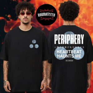 Periphery New Official Tour Merch Heartbeat Two Sided Unisex T-Shirt