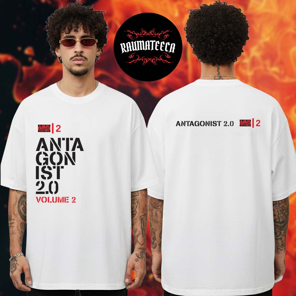 Playboi Carti Merch Antagonist 2.0 Vol 2 White Unisex T-Shirt Playboi Carti Merch Antagonist 2.0 Vol 2 White Unisex T-Shirt